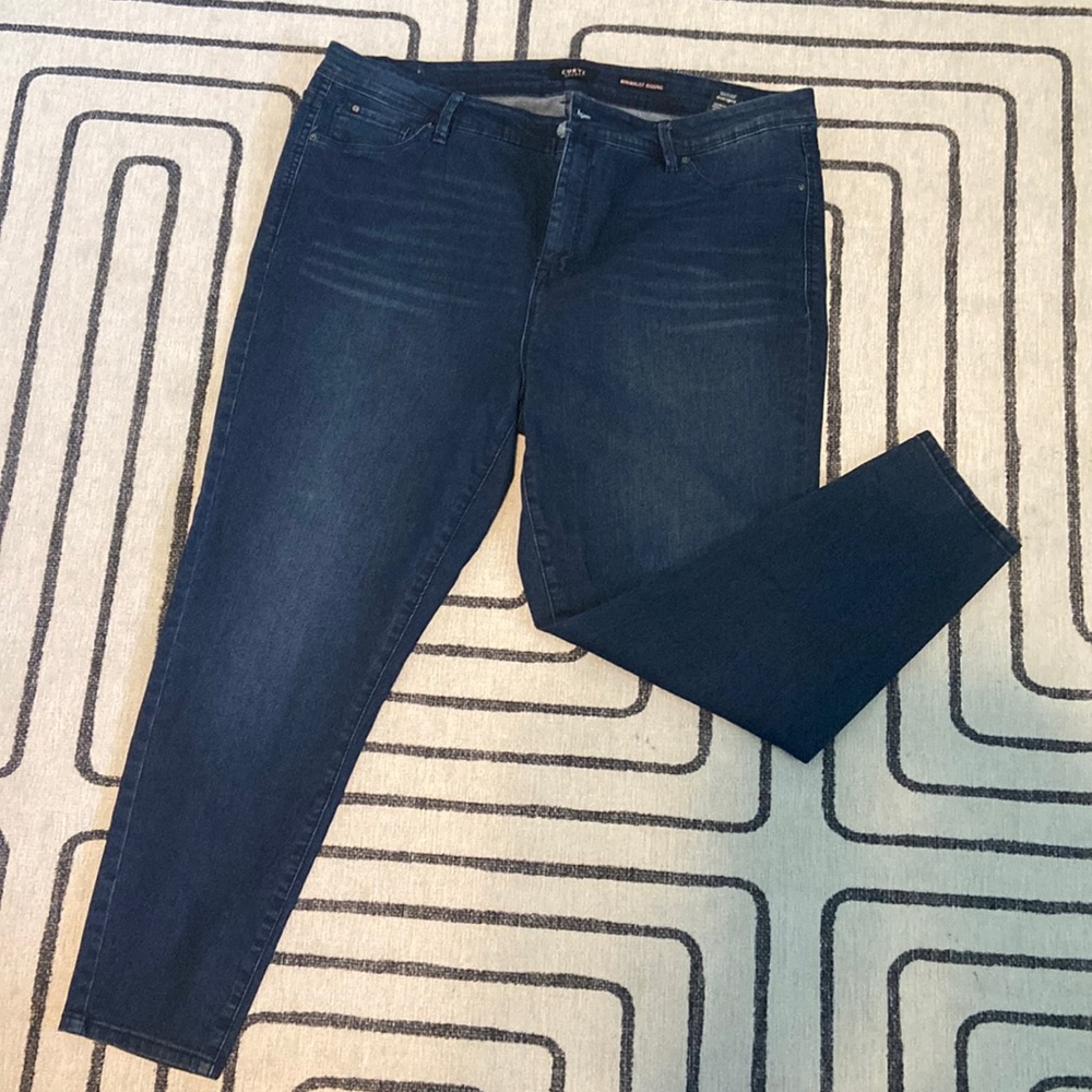 Blue Jeans “MINIMALIST JEGGING” by CURVE Appeal. Size 20W